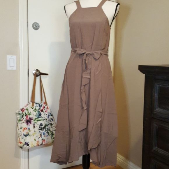 XS Cottagecore Ruffle Wrap Dress - Picture 1 of 8